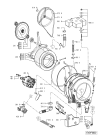 Схема №1 AWV 628/1 с изображением Обшивка для стиральной машины Whirlpool 481245212374