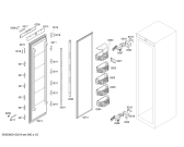 Схема №1 G7161X0 с изображением Монтажный набор для холодильника Bosch 00673217