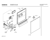 Схема №4 SE23203EP с изображением Панель управления для посудомойки Siemens 00354234