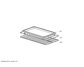 Схема №2 HSB738156A с изображением Рассекатель горелки для духового шкафа Bosch 00750322