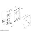 Схема №2 SRIKBH7 с изображением Передняя панель для посудомойки Bosch 00665691