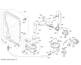 Схема №1 SMI86S05DE Exclusiv, Made in Germany с изображением Набор кнопок для электропосудомоечной машины Bosch 00631152