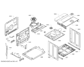 Схема №1 HBA74B150 Bosch с изображением Панель управления для электропечи Bosch 00740045