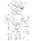 Схема №1 EV 1297 с изображением Декоративная панель для стиральной машины Whirlpool 481245215995