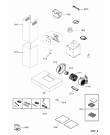 Схема №1 208242504405 PRF0118 с изображением Воздушный канал для электровытяжки Whirlpool 482000019638