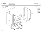 Схема №1 SMI3047 с изображением Вкладыш в панель для посудомоечной машины Bosch 00278399