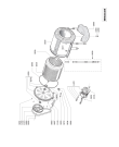 Схема №3 MWU107ECWT OS с изображением Рукоятка для стиралки Whirlpool 481249848066
