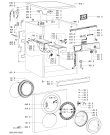 Схема №1 WA SENSITIVE 32 DI с изображением Декоративная панель для стиралки Whirlpool 480111101543