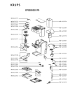 Схема №1 XP524050/1P0 с изображением Вентиль для электрокофеварки Krups MS-622277