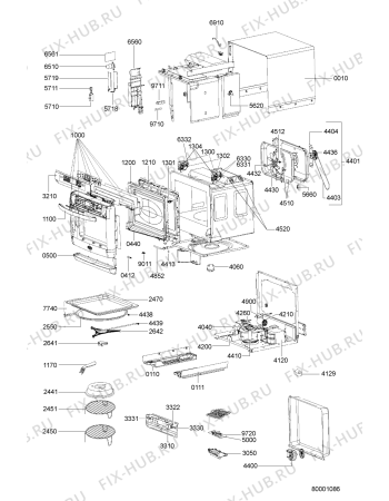 Схема №1 JT 367 SL с изображением Всякое для свч печи Whirlpool 482000000853