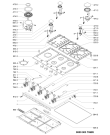 Схема №1 TGW 5595 IN с изображением Втулка для духового шкафа Whirlpool 481244039614