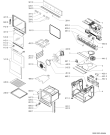 Схема №1 ESZ 8469/IN с изображением Переключатель для духового шкафа Whirlpool 481241279324