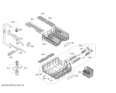 Схема №1 SMS63E32GB AquaStar с изображением Передняя панель для посудомойки Bosch 11007829