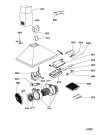 Схема №1 DKE 3390 AL с изображением Воздуховод для электровытяжки Whirlpool 481253048334