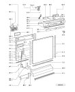 Схема №1 ADP 954 WHM с изображением Обшивка для посудомоечной машины Whirlpool 481245370789