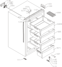 Схема №1 BK56BK (157426, HZDS2526) с изображением Ящик (корзина) для холодильника Gorenje 131581