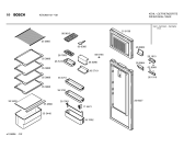 Схема №1 KSV2831 с изображением Петля двери для холодильника Bosch 00183708