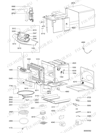 Схема №1 JT 357 WH с изображением Дверца для микроволновой печи Whirlpool 481246448186