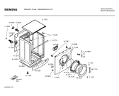 Схема №1 WM54850RK SIWAMAT XL 548 с изображением Инструкция по установке и эксплуатации для стиральной машины Siemens 00590209
