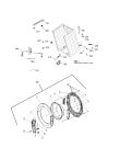Схема №1 AWG 5103/B с изображением Ручка (крючок) люка для стиральной машины Whirlpool 480111101922