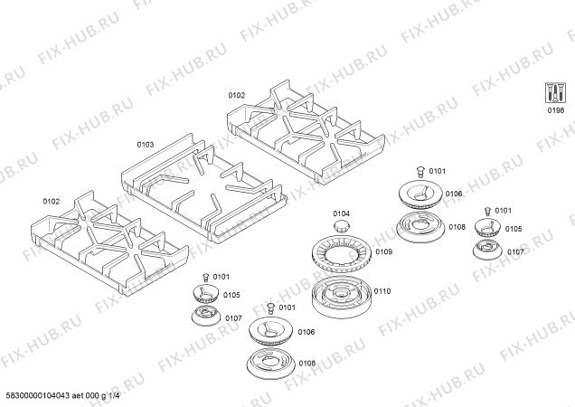 Схема №1 VG295114F с изображением Труба для плиты (духовки) Bosch 00492246