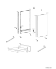 Схема №1 47135IP-MN с изображением Часть корпуса для духового шкафа Aeg 3421786074