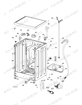 Схема №1 WIDXXL106EU (F039998) с изображением Наставление для стиралки Indesit C00195913