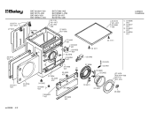 Схема №1 T8135 с изображением Передняя панель для стиралки Bosch 00278488