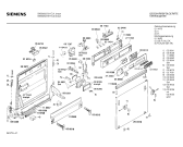 Схема №1 SN59202 с изображением Панель для посудомойки Siemens 00272200