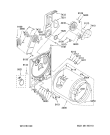 Схема №1 3ZMED5705TW с изображением Кабель для сушильной машины Whirlpool 480112100506