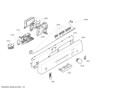 Схема №1 SGS53E92EU с изображением Панель управления для посудомоечной машины Bosch 00675331
