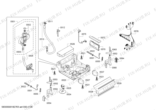 Схема №1 CP4A01S2, Energy с изображением Переключатель для посудомойки Bosch 10002566