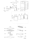 Схема №1 BTH 6692 R SW с изображением Переключатель для плиты (духовки) Whirlpool 481241078205