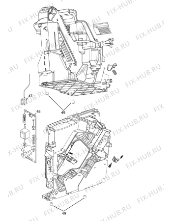 Схема №2 ECAM25.452.S с изображением Покрытие для электрокофеварки DELONGHI 7313254991