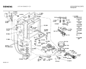 Схема №2 SN24600 с изображением Панель для посудомойки Siemens 00278173