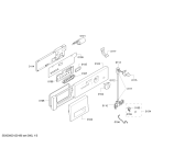 Схема №1 WDI1640EU WDI1640 с изображением Панель для стиральной машины Siemens 00425253