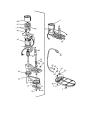 Схема №2 BRAVOSIMAC 2S с изображением Моторчик для электрокомбайна DELONGHI SC7022880