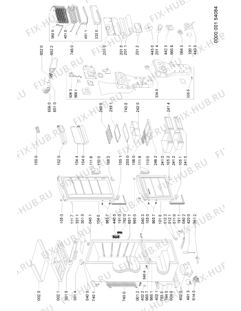 Схема №1 ARC74726 (F091999) с изображением Инструкция по эксплуатации для холодильной камеры Indesit C00359108