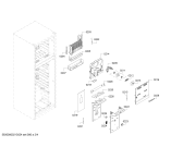 Схема №2 KDN25NL2E8 с изображением Регулируемые по высоте опоры для холодильной камеры Bosch 10008706