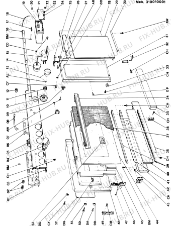 Схема №1 KL40VE7HW (F001169) с изображением Другое для духового шкафа Indesit C00020932