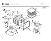 Схема №1 P1HUB35020 с изображением Кронштейн для плиты (духовки) Bosch 00180936