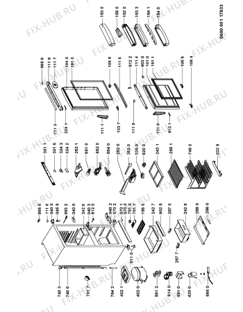 Схема №1 ART8780H1 (F092346) с изображением Инструкция по эксплуатации для холодильной камеры Indesit C00361120