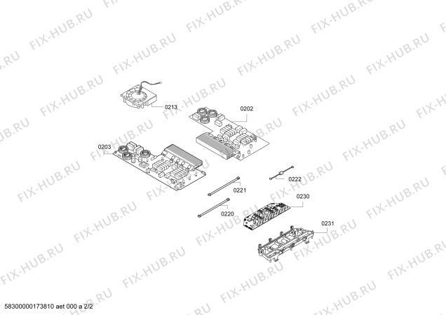 Схема №1 T41D48X2 IH6.1 - CombiInduction с изображением Стеклокерамика для электропечи Bosch 00770581
