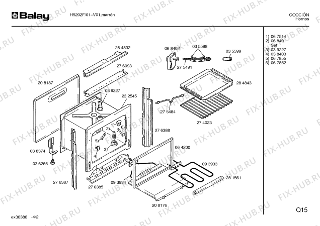 Схема №1 H5202F с изображением Панель для плиты (духовки) Bosch 00285531