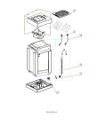 Схема №2 WTLA 1600 SL с изображением Электромотор для стиральной машины Whirlpool 482000022517