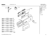 Схема №2 WFH2461FG WFH 2461 с изображением Панель управления для стиральной машины Bosch 00442431