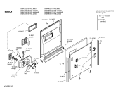 Схема №2 SE5BY64 с изображением Внешняя дверь для электропосудомоечной машины Bosch 00214756