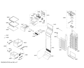 Схема №1 RS295311 Gaggenau с изображением Дверь для холодильной камеры Bosch 00710053