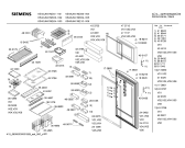 Схема №1 KS40U641NE с изображением Дверь для холодильника Siemens 00471137