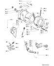 Схема №1 WAS 4551 с изображением Запчасть для стиралки Whirlpool 481228219816